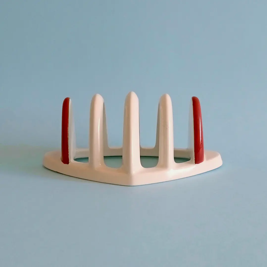 Porta tostadas inglés vintage Carlton Ware • c. 1960 6
