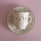 Juego de 4 dúos de té vintage Summer Fruit  - Miniatura 2