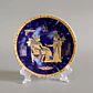 Platito decorativo de porcelana estilo Egipto antiguo - Miniatura 1