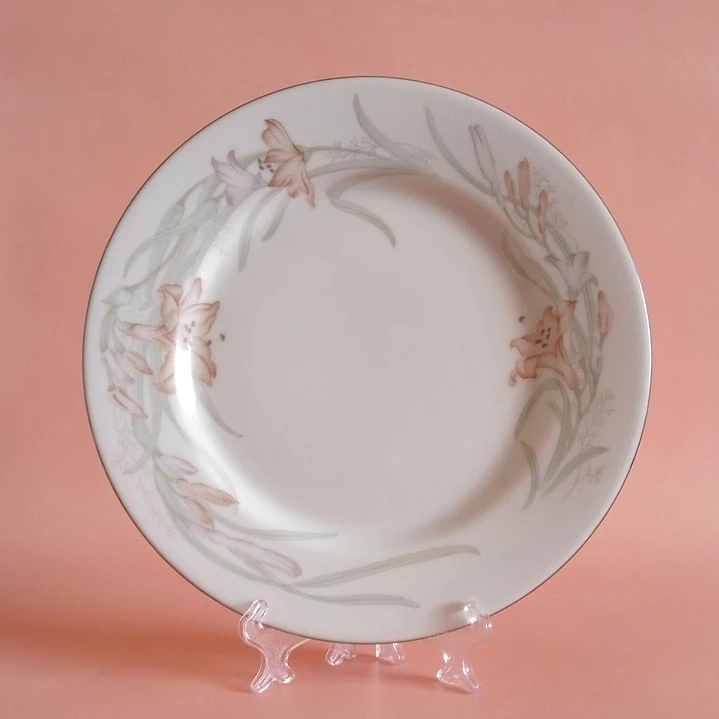 Juego de 3 platos de porcelana Crescent • 20 cm 3