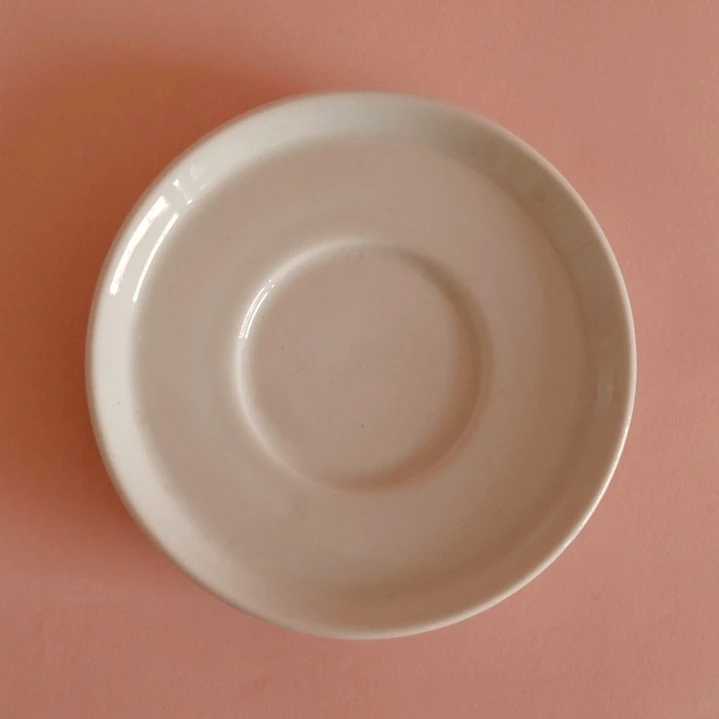Dúo de café decorativo de porcelana italiana • con detalle 7