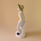 Figura de campesino en porcelana bisque vintage - Miniatura 4