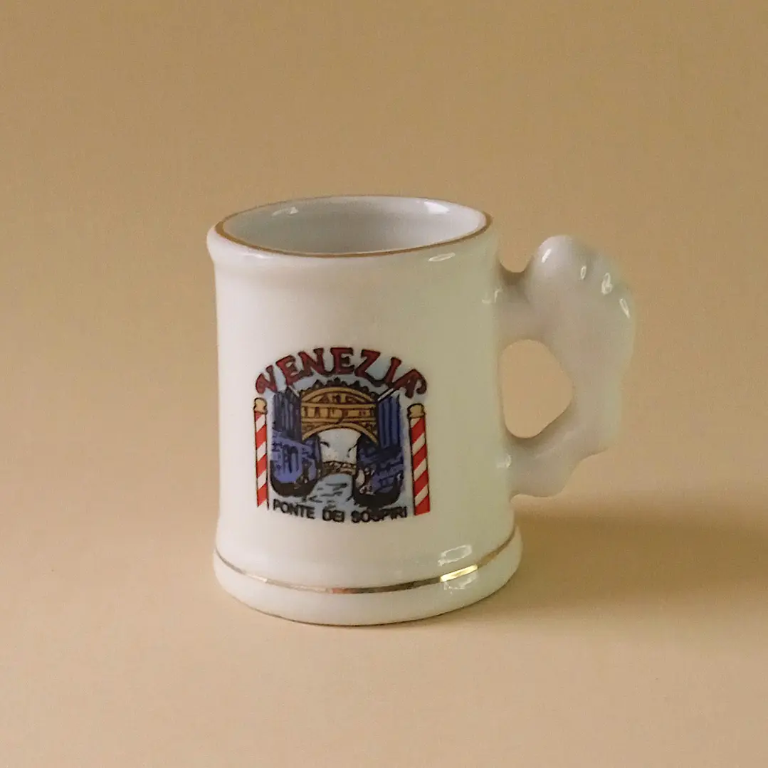 Tazones Miniatura de Porcelana – Isla de Jersey y Venecia 3