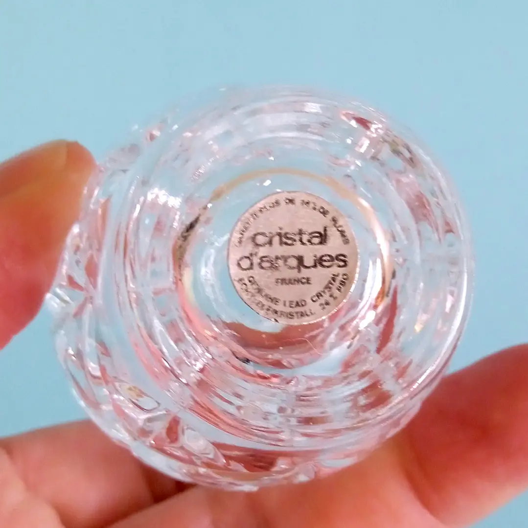 Florero de cristal francés Cristal d'Arques – 9 cm 5