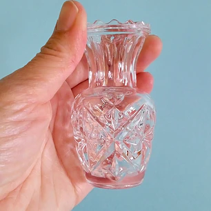 Florero de cristal francés Cristal d'Arques – 9 cm