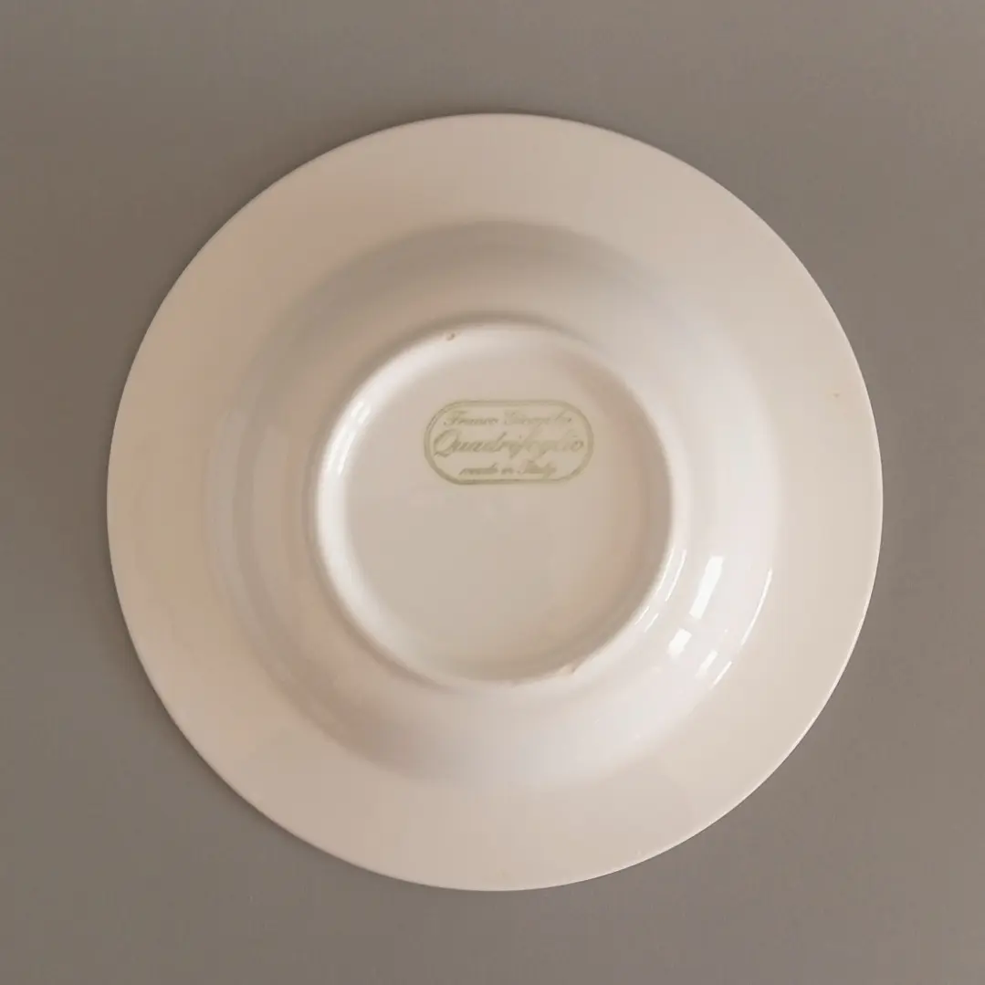 Plato hondo italiano Quadrifoglio 