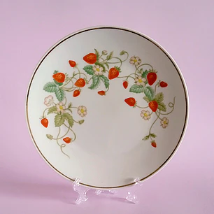 Plato decorativo alemán Crown Bavaria para Avon