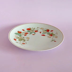 Plato decorativo alemán Crown Bavaria para Avon