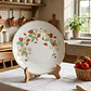Plato decorativo alemán Crown Bavaria para Avon – Diseño frutillas - Miniatura 6