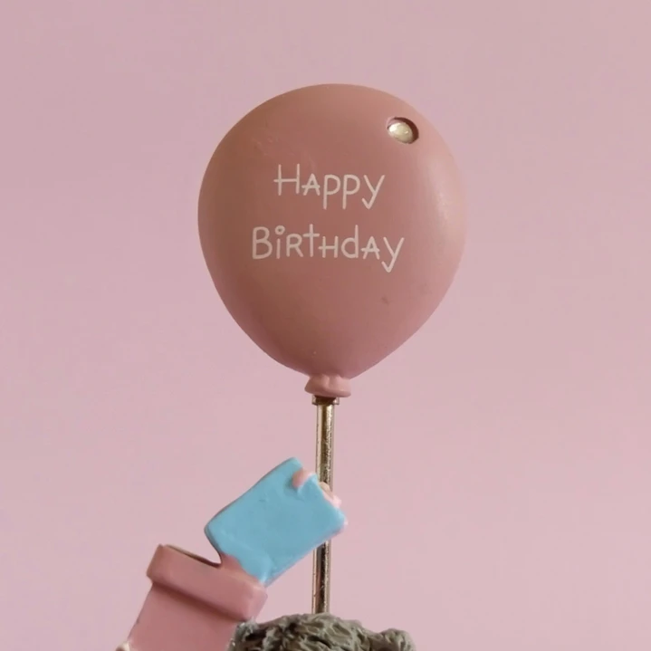 Figurita Me to You • Tatty Teddy “Happy Birthday” - Con porta tarjeta 6