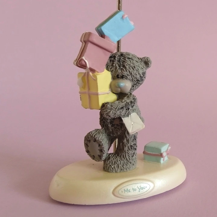 Figurita Me to You • Tatty Teddy “Happy Birthday” - Con porta tarjeta 3