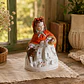 Figura antigua de Caperucita Roja • cerámica - Miniatura 8