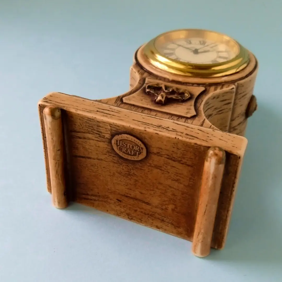 Reloj de sobremesa miniatura History Craft • Inglaterra 4