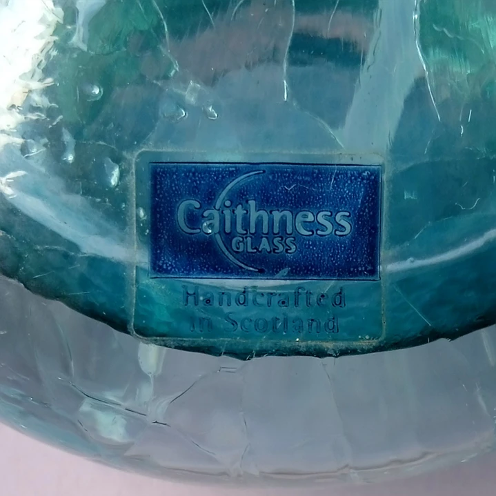 Perfumero Caithness Glass hecho en Escocia 3