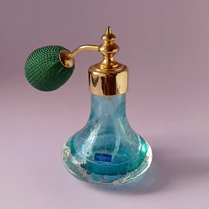 Perfumero Caithness Glass hecho en Escocia