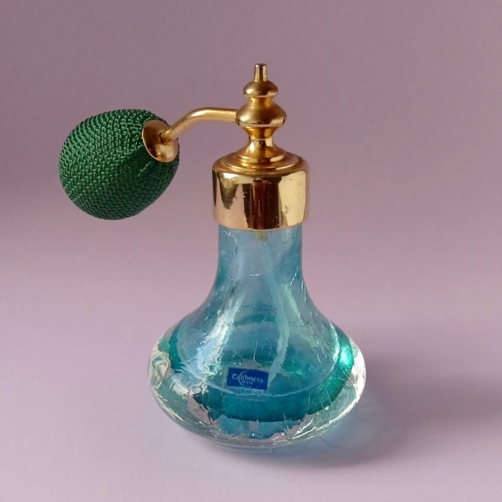 Perfumero Caithness Glass hecho en Escocia 1