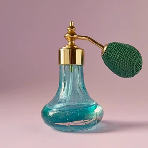 Perfumero Caithness Glass hecho en Escocia