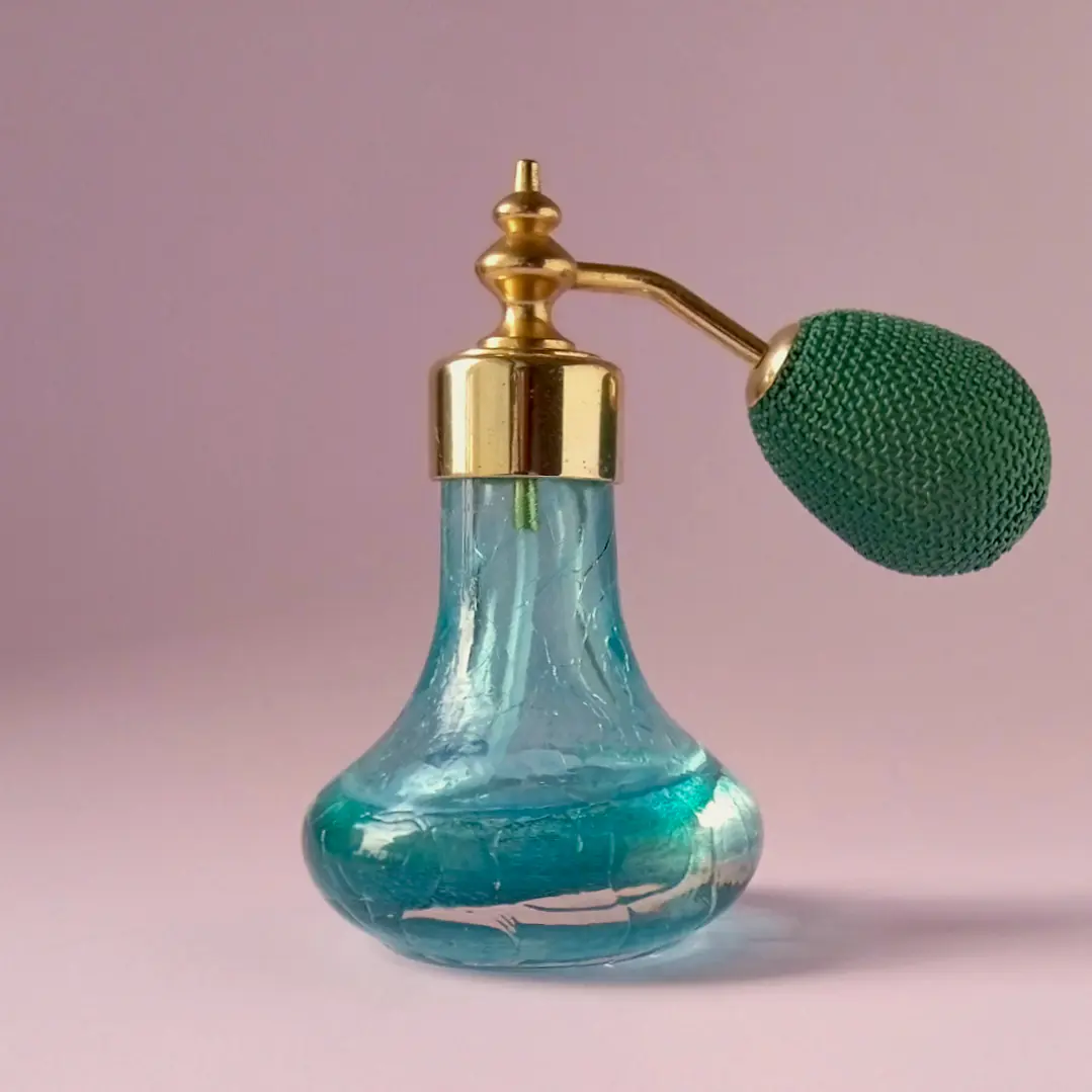 Perfumero Caithness Glass hecho en Escocia 2