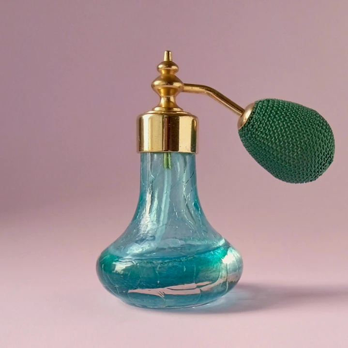 Perfumero Caithness Glass hecho en Escocia 2