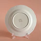 Plato inglés de porcelana • decoración floral y dorada - Miniatura 5