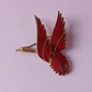 Tres prendedores vintage • Aves y Ramo Floral - Miniatura 3