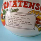 Tazón holandés para sopa Tomatensoep • con receta en neerlandés - Miniatura 2