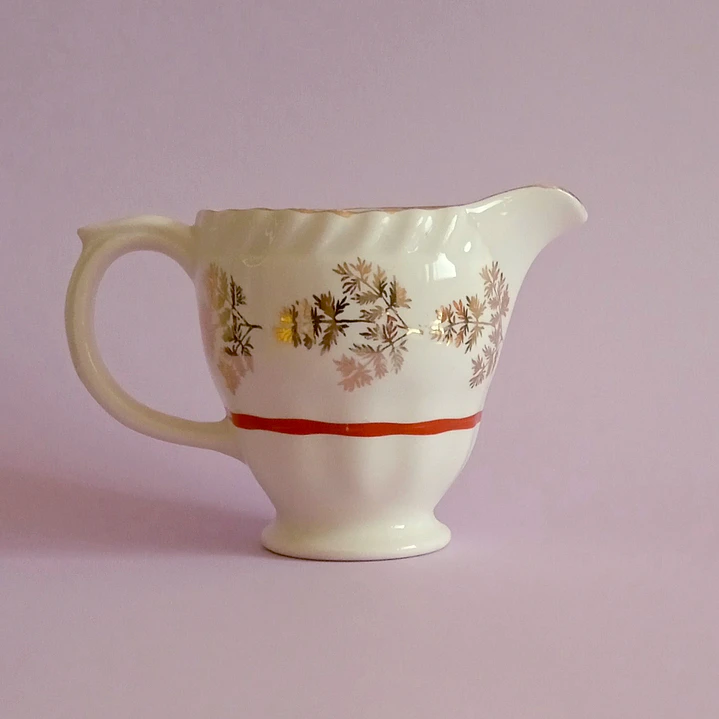 Lechero inglés Staffordshire Tea Set • 1940 2