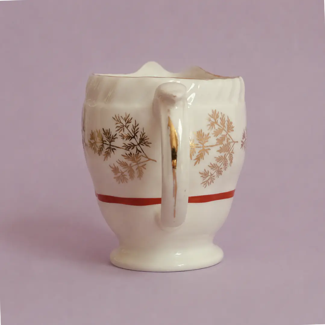 Lechero inglés Staffordshire Tea Set • 1940 3
