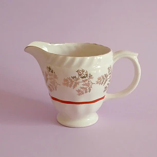 Lechero inglés Staffordshire Tea Set • 1940