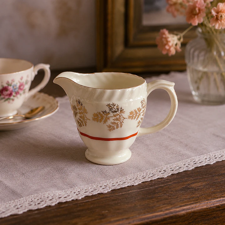 Lechero inglés Staffordshire Tea Set • 1940 9