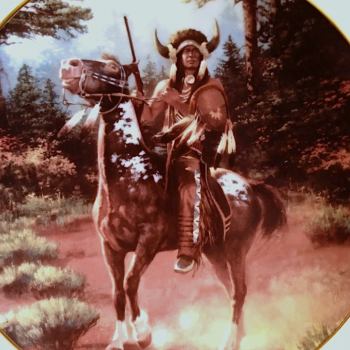 Platos decorativos The Last Warriors • The Hamilton Collection, 1994 6