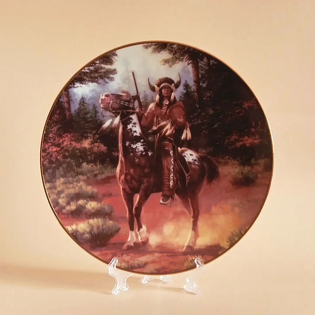 Platos decorativos The Last Warriors • The Hamilton Collection, 1994 5