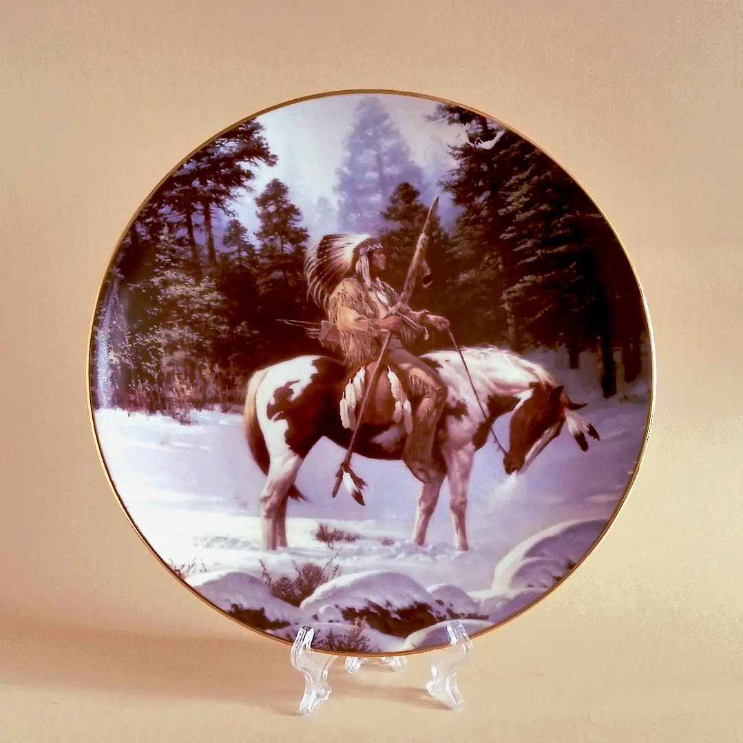 Platos decorativos The Last Warriors • The Hamilton Collection, 1994 2