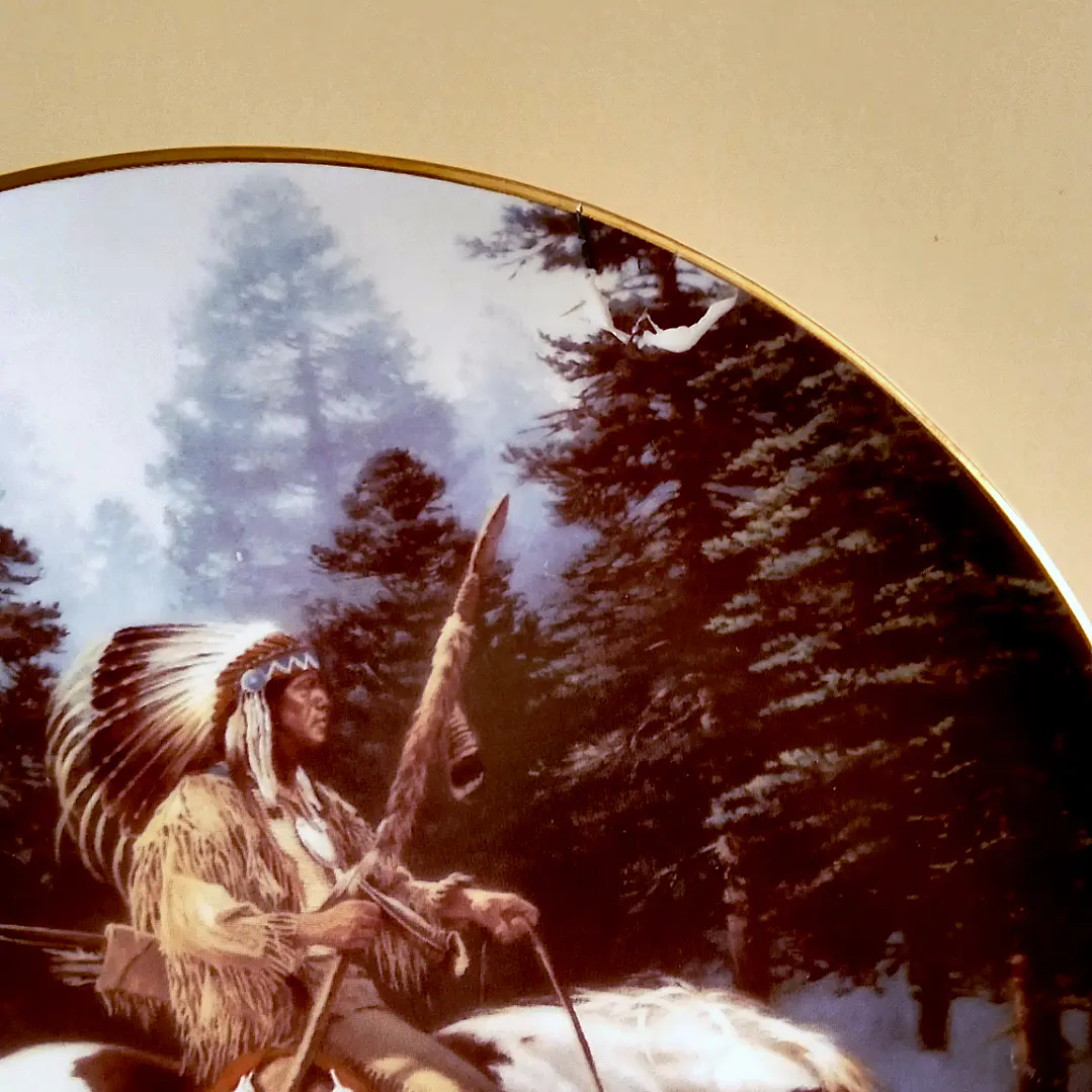 Platos decorativos The Last Warriors • The Hamilton Collection, 1994 8