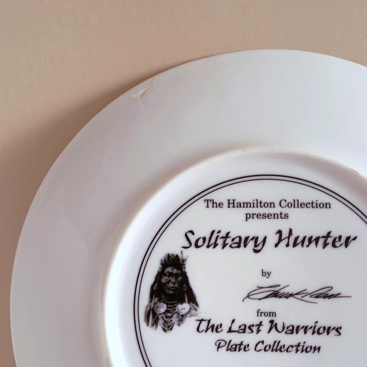Platos decorativos The Last Warriors • The Hamilton Collection, 1994 9
