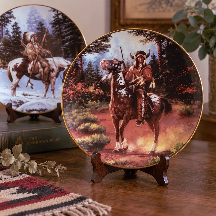 Platos decorativos The Last Warriors • The Hamilton Collection, 1994 10