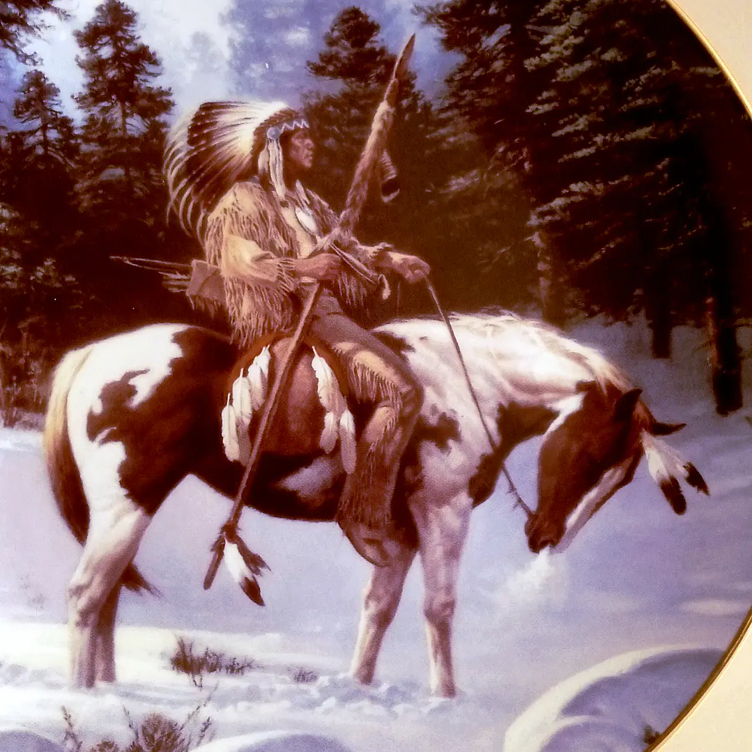 Platos decorativos The Last Warriors • The Hamilton Collection, 1994 3