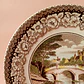 Plato antiguo holandés “Old Bridge” • 1940-1950 - Miniatura 5