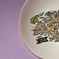 Pequeño plato vintage souvenir Isla de Wight • Inglaterra - Miniatura 5
