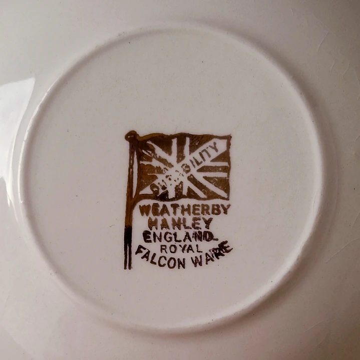 Pequeño plato vintage souvenir Isla de Wight • Inglaterra 4