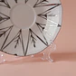 Platito de porcelana con decoración plateada • 11 cm - Miniatura 6