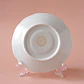 Platito de porcelana con decoración plateada • 11 cm - Miniatura 4