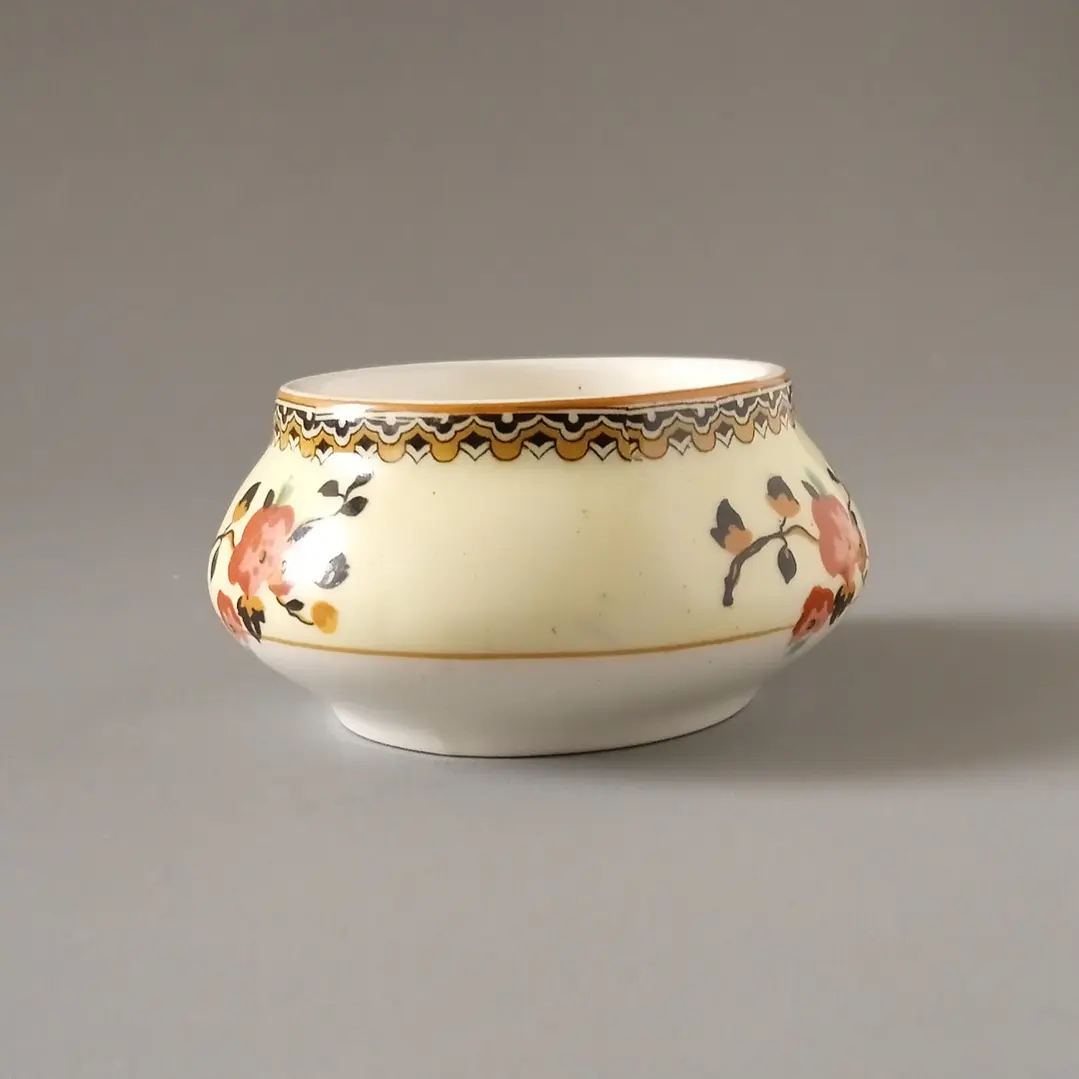 Azucarero pequeño inglés Crown Ducal • 1925 4