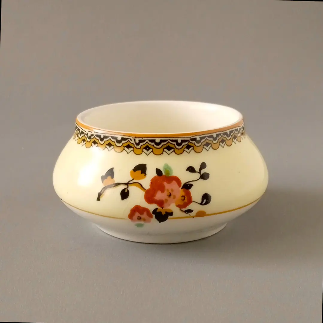 Azucarero pequeño inglés Crown Ducal • 1925 1