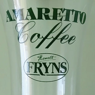 Par de copas Amaretto Coffee de Fryns • Bélgica