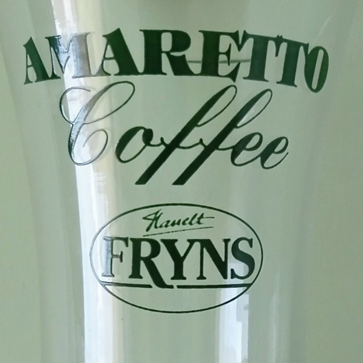 Par de copas Amaretto Coffee de Fryns • Bélgica 2