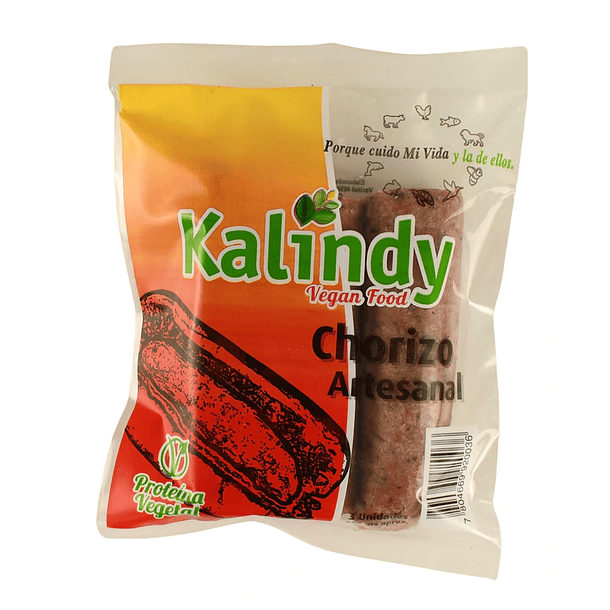 Chorizo Vegano Kalindy (3 unidades) 1