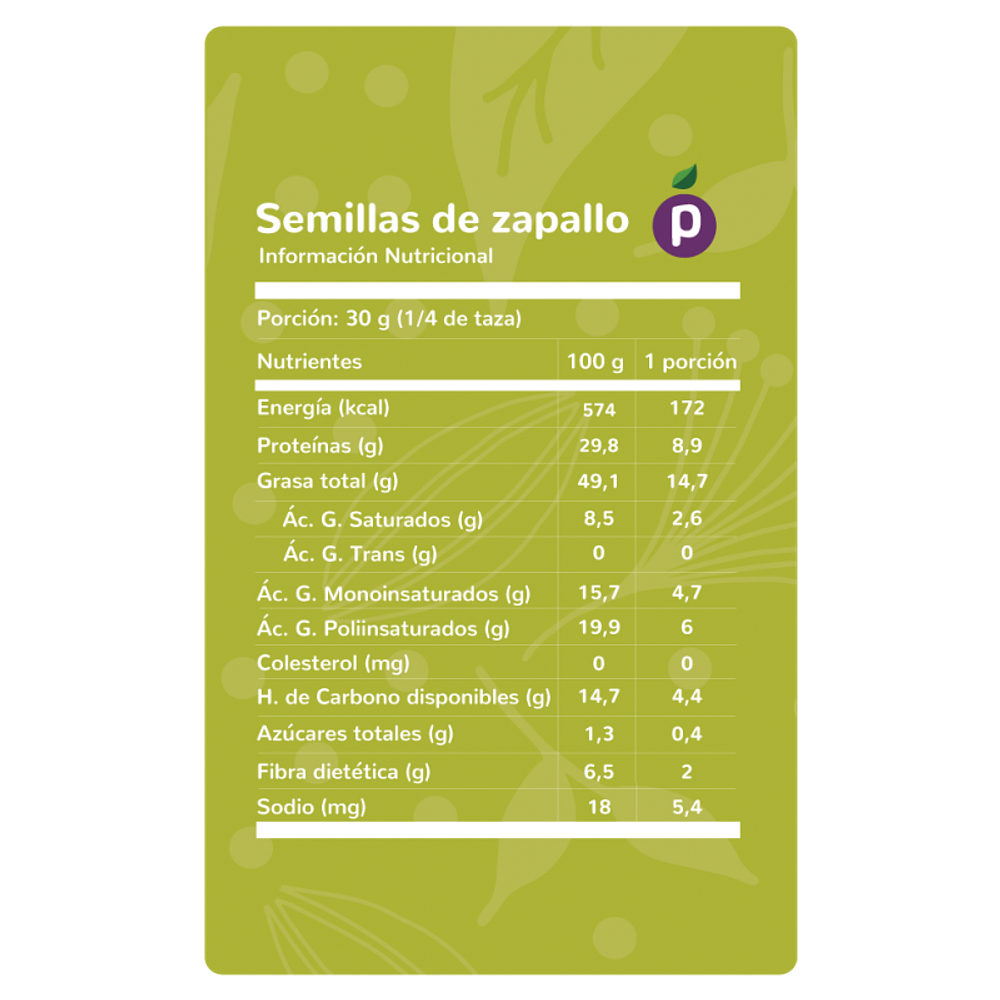 Semillas de Zapallo 250g