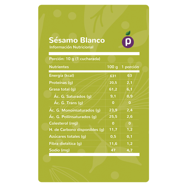 Sésamo Blanco 250g 3