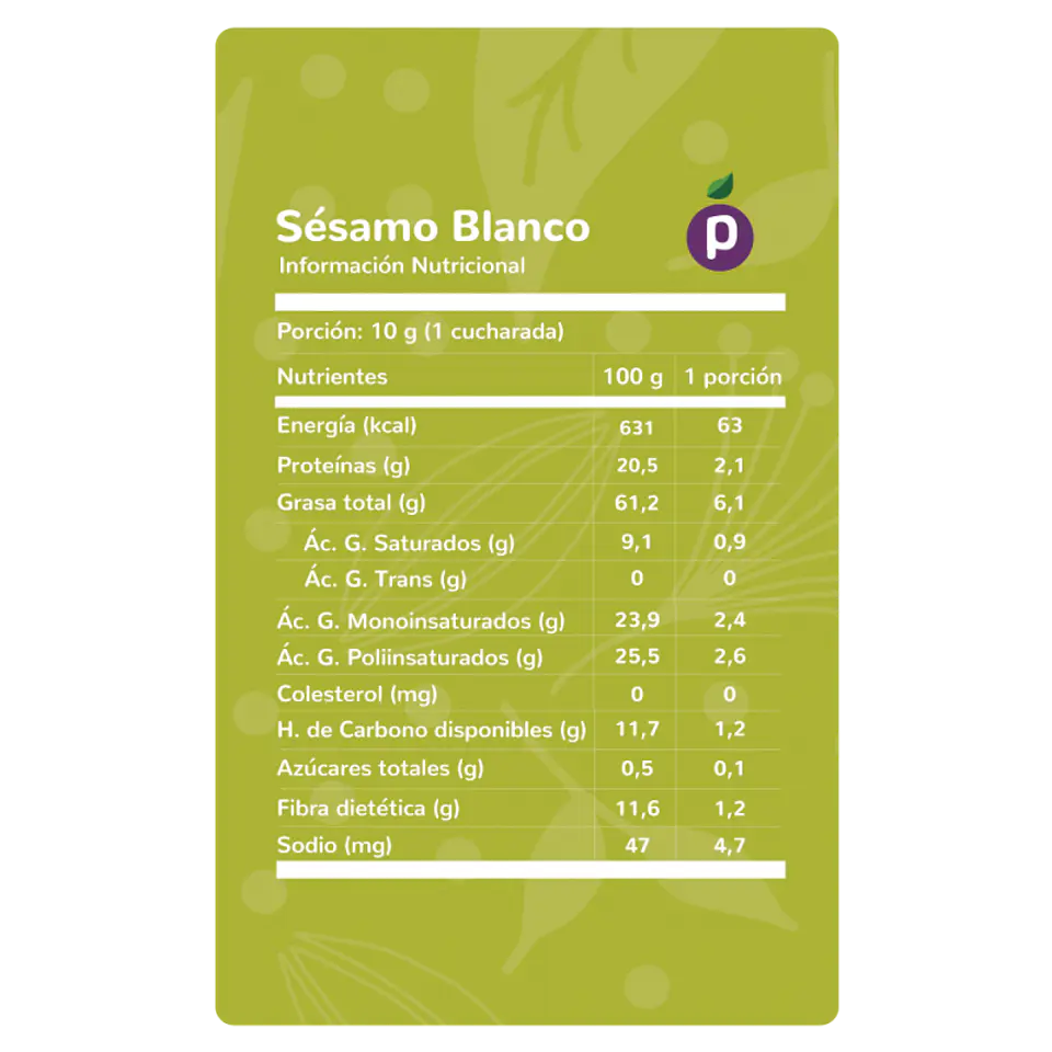 Sésamo Blanco 250g 3